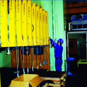 Guangzhou Honda transformation of auto-slide hydraulic clamp for stamping line