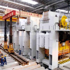 Foton Motor FAGOR 2400 tons stamping line installation